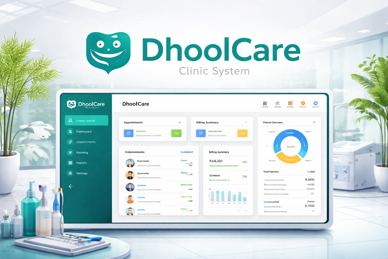 DhoolCare Dental Clinic System