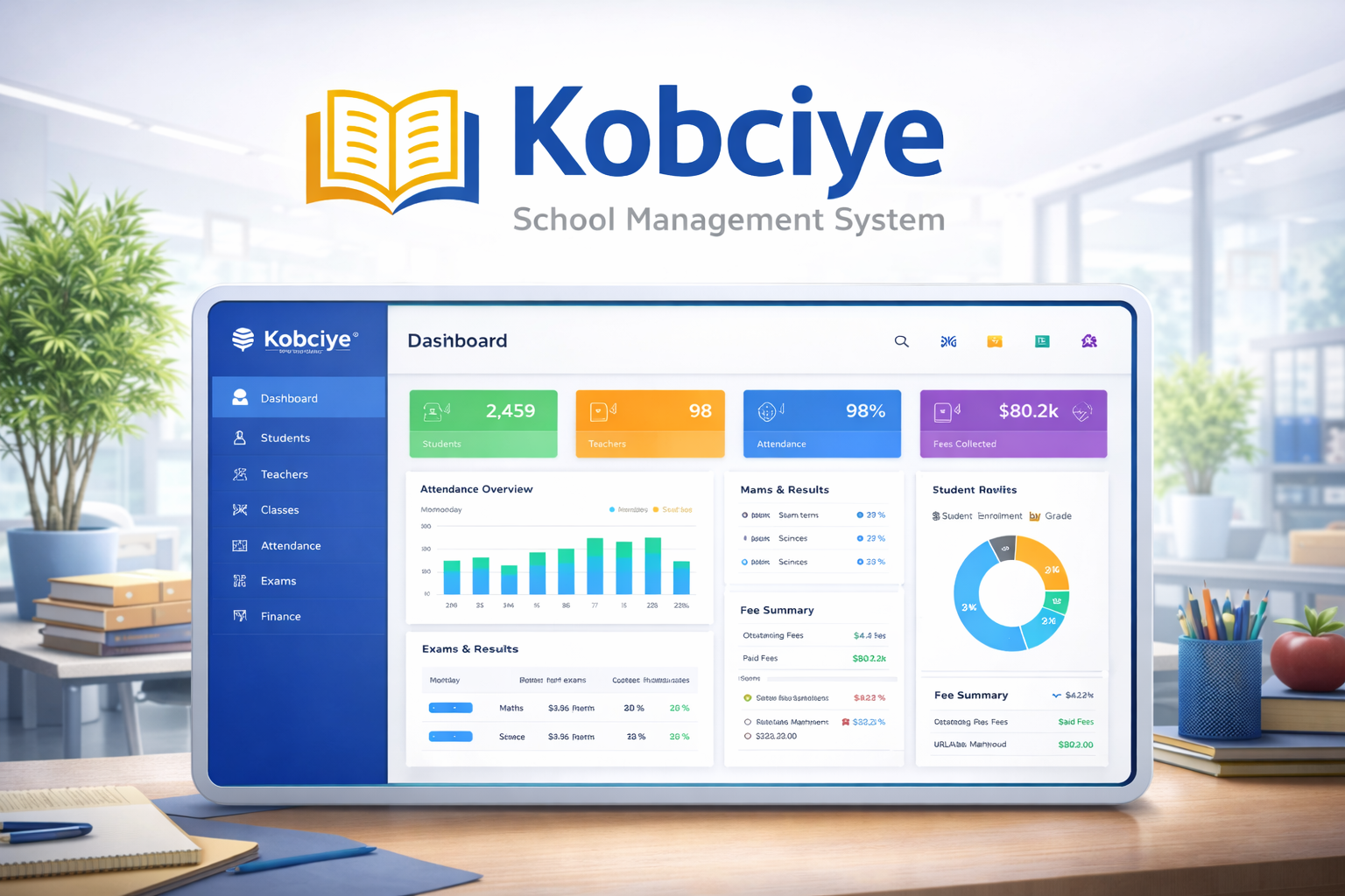 Kobciye School Management System